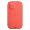 Фото — Чехол для смартфона Apple MagSafe для iPhone 12/12 Pro, кожа, «розовый цитрус»